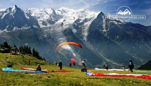 Mùa hè ở thung lũng chamonix