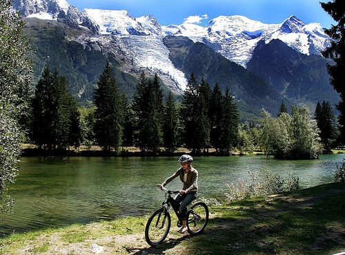 Mùa hè ở thung lũng chamonix