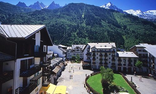 Mùa hè ở thung lũng chamonix