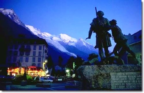 Mùa hè ở thung lũng chamonix