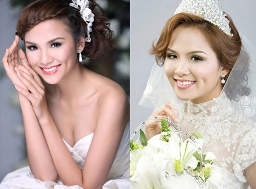 Mỹ nhân việt đọ sắc cùng váy cưới