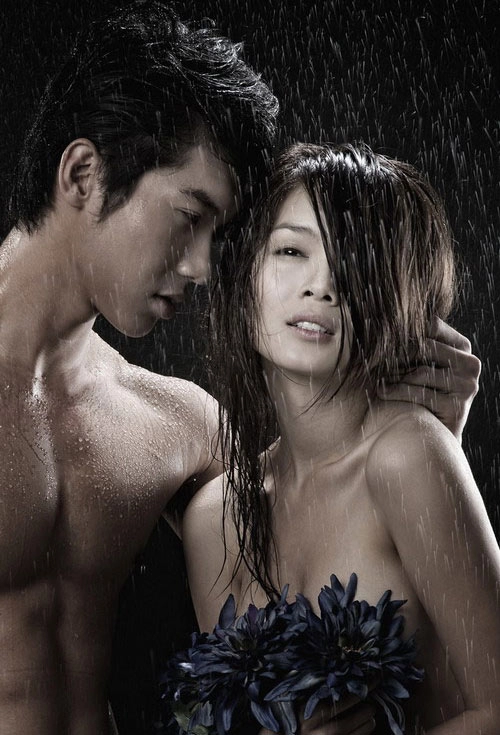 Mỹ nhân việt nóng bỏng trong làn mưa