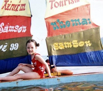 Ngắm tân hoa hậu á hậu việt thời thơ ấu