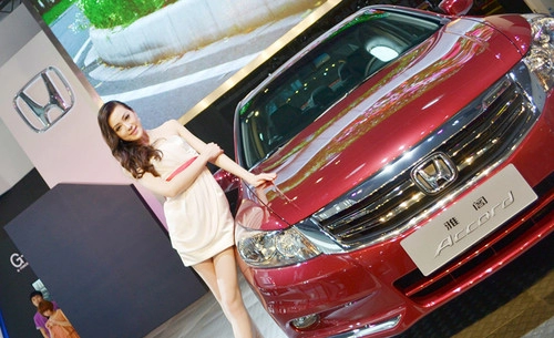  người đẹp ở hainan auto show 2013 