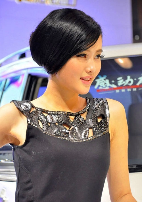  người đẹp ở hainan auto show 2013 