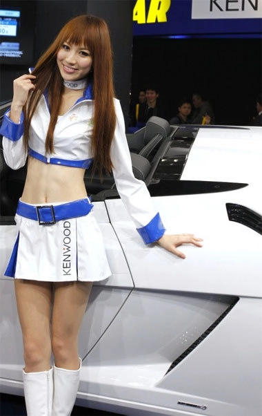  người đẹp ở tokyo auto salon 