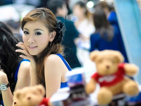  người đẹp tại bangkok motor show 2012 