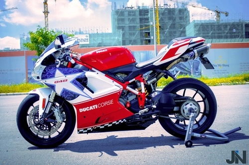  người đẹp và ducati 848 hàng độc ở việt nam 