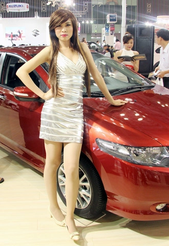  người đẹp việt nam motor show 