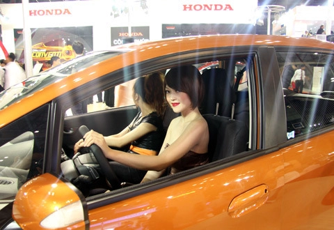  người đẹp việt nam motor show 