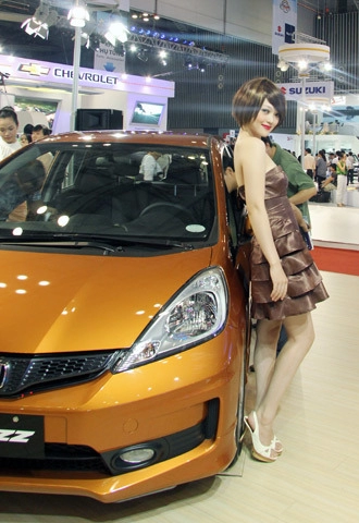  người đẹp việt nam motor show 