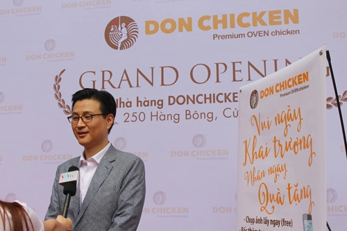 Nhà hàng donchicken đánh dấu sự xuất hiện đầu tiên tại hà nội