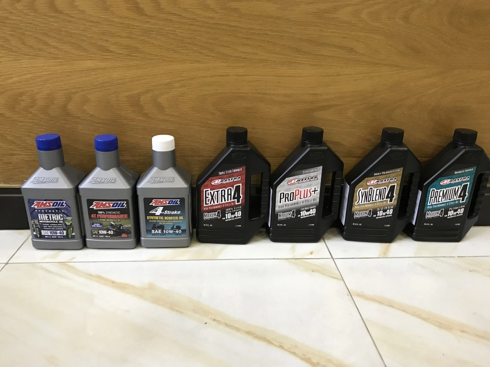 Nhớt xe số tay ga cao cấp amsoil maxima