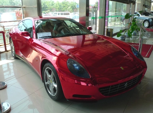  những chiếc ferrari độc tại trung quốc 