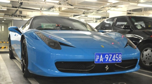  những chiếc ferrari độc tại trung quốc 