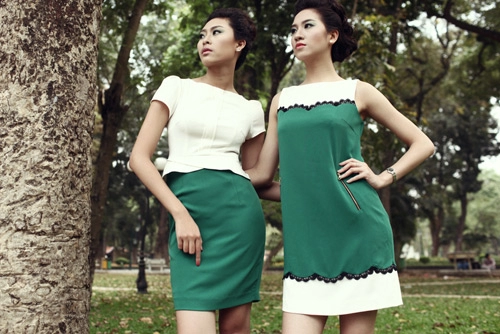 Những mẫu váy tôn vinh nữ công sở