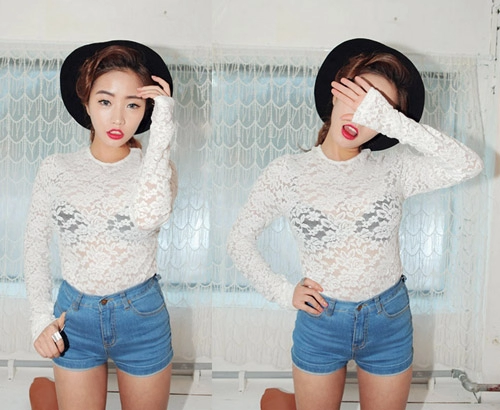 Nổi loạn với sơ mi trắng