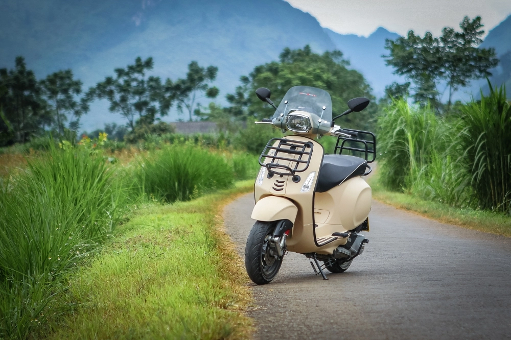 Phiên bản phượt của vespa sprint abs tại việt nam