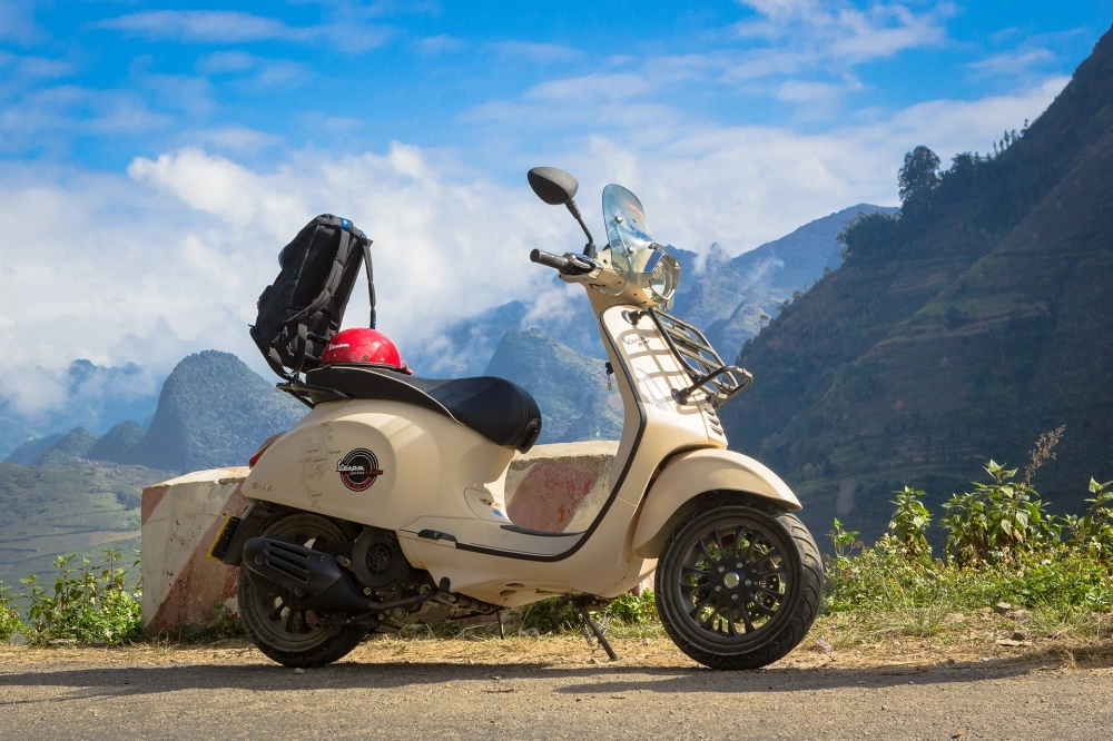 Phiên bản phượt của vespa sprint abs tại việt nam