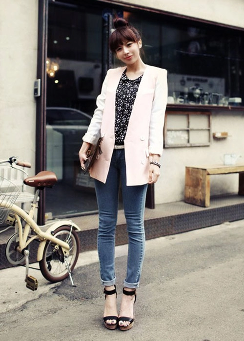 Phối blazer khéo như nữ công sở hiện đại