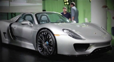  porsche 918 spyder lộ diện ở new york 