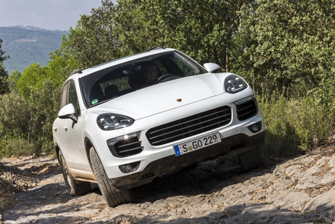  porsche cayenne 2015 - khi nhà giàu leo núi 