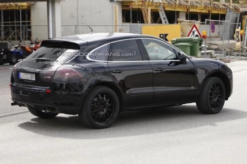  porsche macan trên đường thử 