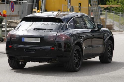  porsche macan trên đường thử 