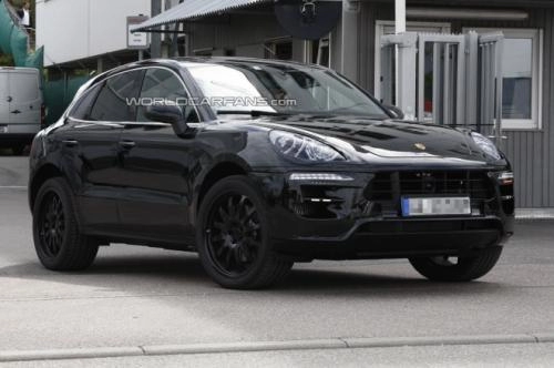  porsche macan trên đường thử 