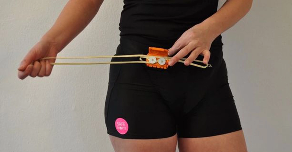 Quần lót trinh tiết giúp các cô gái tránh bị xâm hại tình dục gây sốt