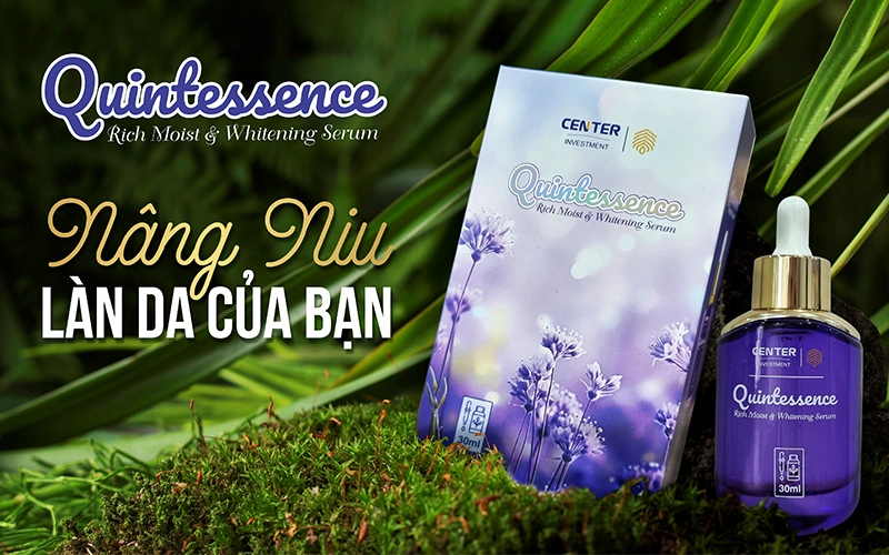 Quintessence serum nâng niu làn da bạn