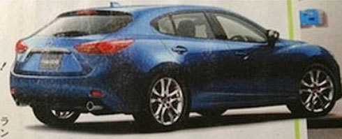  rò rỉ ảnh mazda3 thế hệ mới 