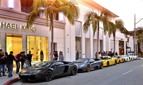  rodeo drive - phố siêu xe của giới thượng lưu 