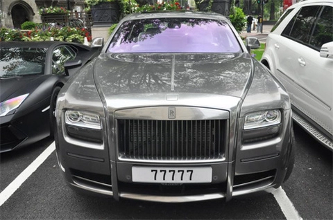  rolls-royce ghost độ biển ngũ quý 