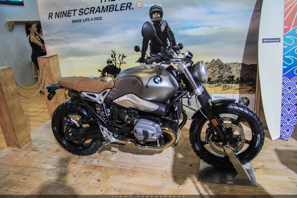 Siêu phẩm bmw r nine t scrambler - huyền thoại trở lại chính thức chào sân tại vims 2016