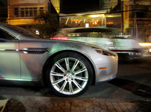  siêu xe aston martin rapide di cư vào sài gòn 