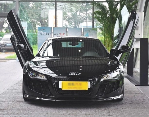  siêu xe audi r8 cửa kiểu lamborghini 