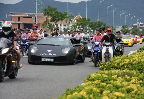  siêu xe ba miền dạo phố đà nẵng 