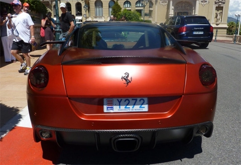  siêu xe ferrari 599 gtb fiorano lột xác 