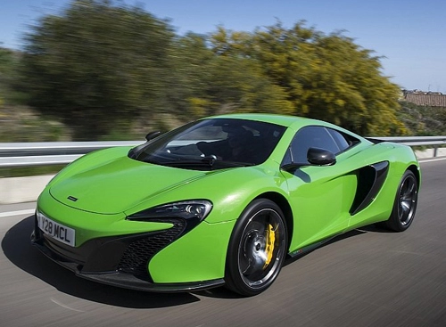  siêu xe mclaren 650s xanh cốm mạnh mẽ 