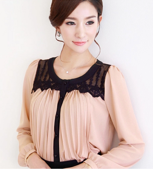 Sơ mi lụa đơn giản mà phong cách