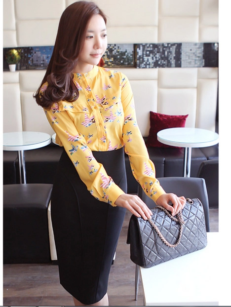 Sơ mi xinh cho nàng công sở thêm tự tin