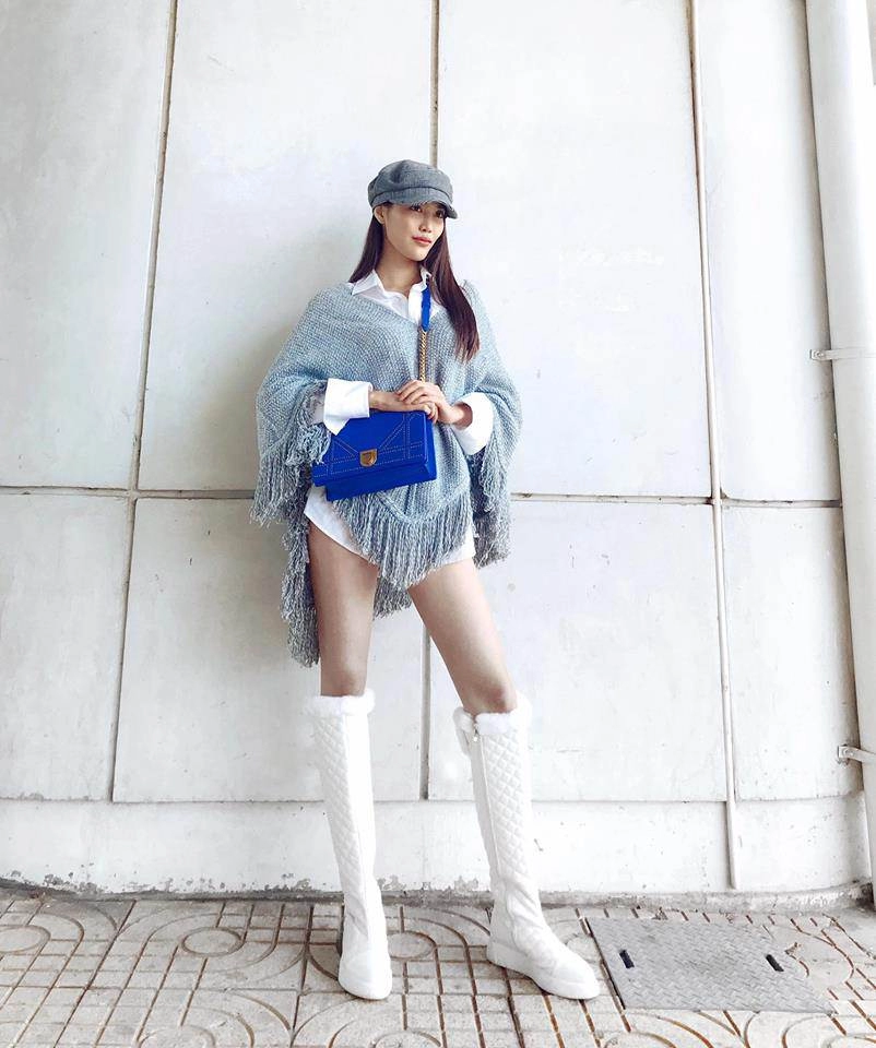 Street style tuần qua kỳ duyên khoe sắc đỏ độc tôn giữa dàn sao phối layer ấm áp