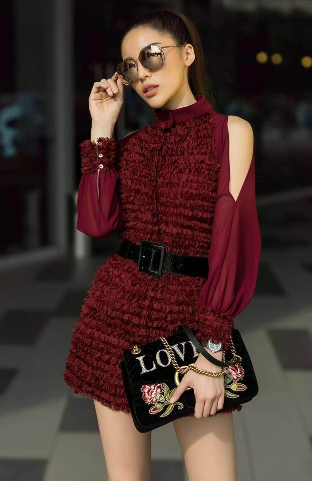 Street style tuần qua kỳ duyên khoe sắc đỏ độc tôn giữa dàn sao phối layer ấm áp