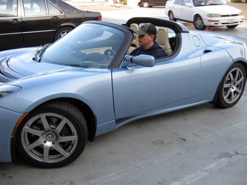  tesla roadster - ôtô điện của các trùm công nghệ 