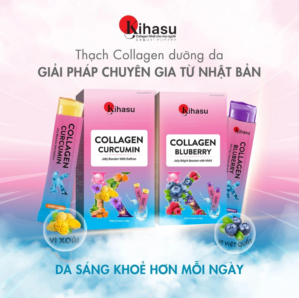 Thạch kihasu collagen sản phẩm hot trend của giới trẻ hiện nay