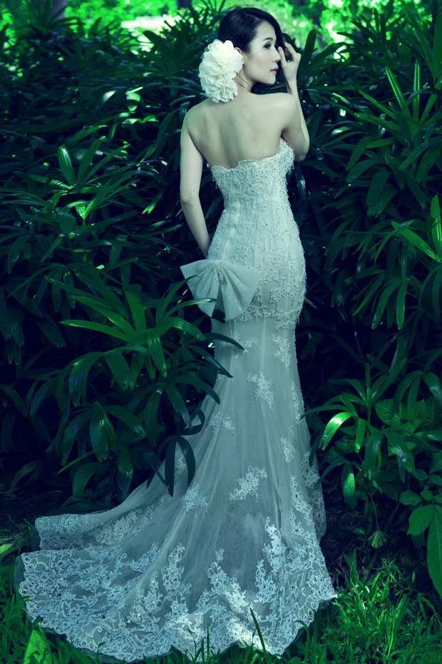 Thái hà chọn váy cưới cho mùa mới