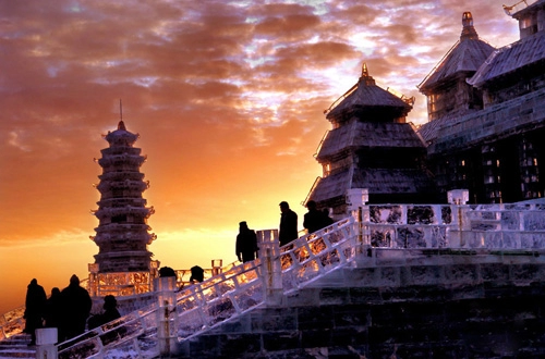 Thế giới băng giá cổ tích ở cáp nhĩ tân