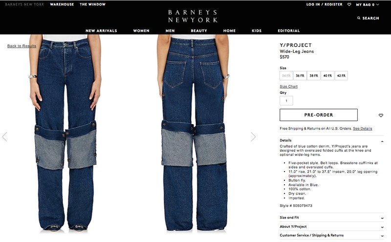 Thị trường quần jeans ngày càng loạn vì lắm mẫu mã khó hiểu