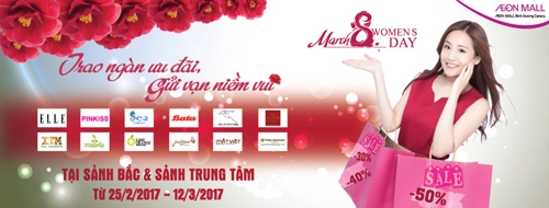 Thỏa thích mua sắm cùng ưu đãi bất ngờ tại aeon mall bình dương canary